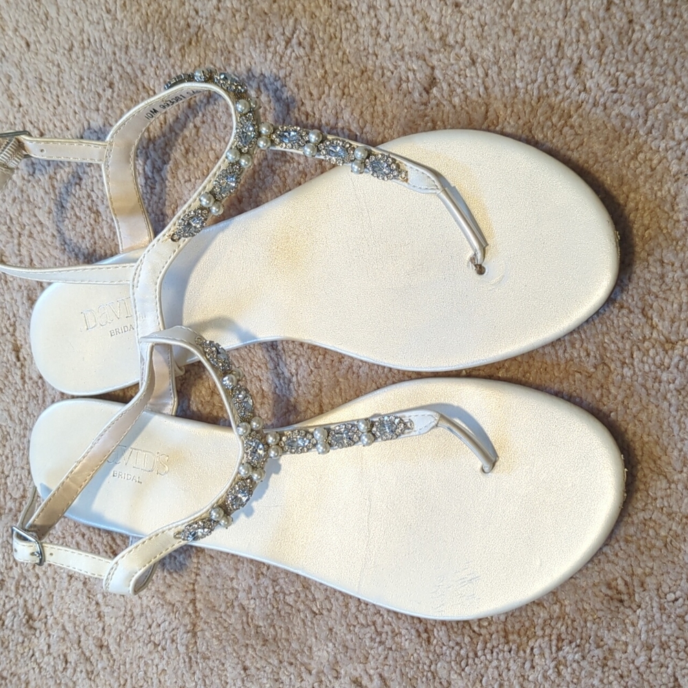 Bridal shower/wedding sandels